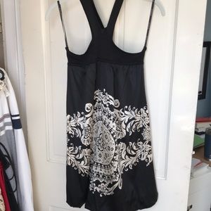 Bebe silk bubble dress